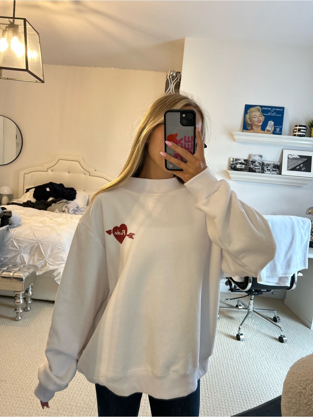Limited edition PARKE Valentine’s Day MOCKNECK